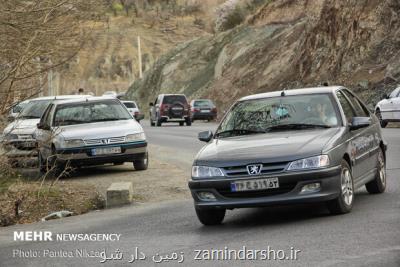 كاهش ۷ و هفت دهم درصدی تردد در محورهای برون شهری