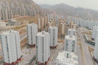 ۶۰۸ هزار واحد نهضت ملی مسکن در شهرهای جدید ایجاد می شود