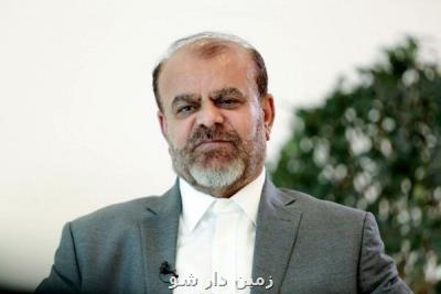 وزیر راه به قطر سفر کرد