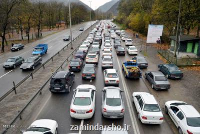 محدودیت های ترافیکی جاده ها در تعطیلات عید فطر