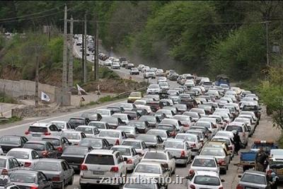 ترافیک سنگین در آزادراه قزوین – رشت