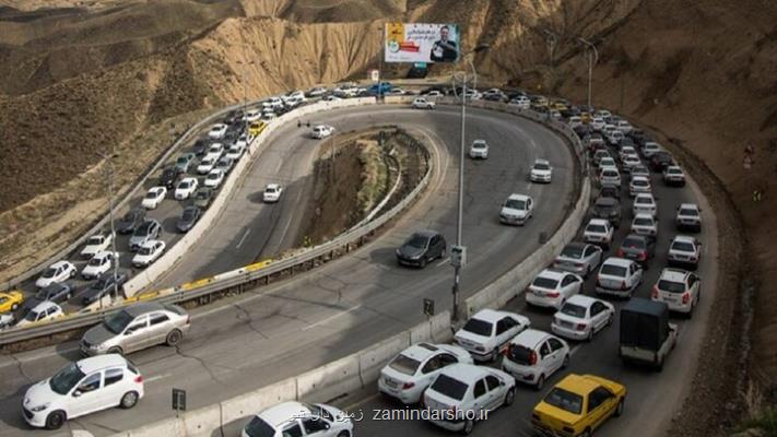 تردد روان در محور فیروزکوه و آزادراه تهران-شمال