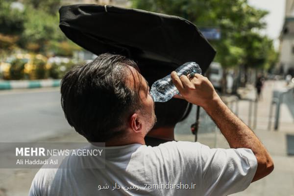 ورود موج گرمای شدید به ۱۱ استان اخطار بارندگی های موسمی و خطر سیلاب