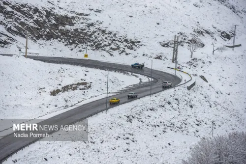 آخرین وضعیت تردد جاده ها ترافیک سنگین در محورهای شمالی کشور