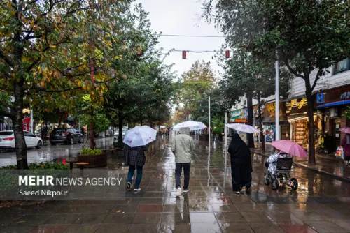 اخطار تشدید بارندگی‎ ها بارندگی باران و تگرگ در ۲۰ استان