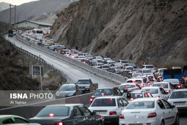 جاده چالوس و آزادراه تهران- شمال دو طرفه شد